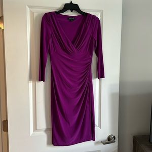 RALPH LAUREN | 3/4 sleeve dress